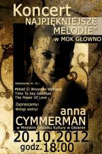 Koncert Anny Cymmerman w MOK