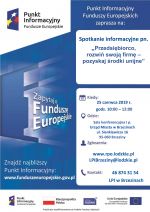 Lokalny punkt informacyjny Funduszy Europejskich w Brzezinach zaprasza na spotkanie informacyjne