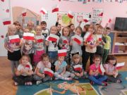 MP1 w Głownie - Przedszkolaki przygotowały się do obchodów Święta Niepodległości
