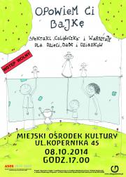 "Calineczka" i warsztaty dla dzieci, babć i dziadków w MOK